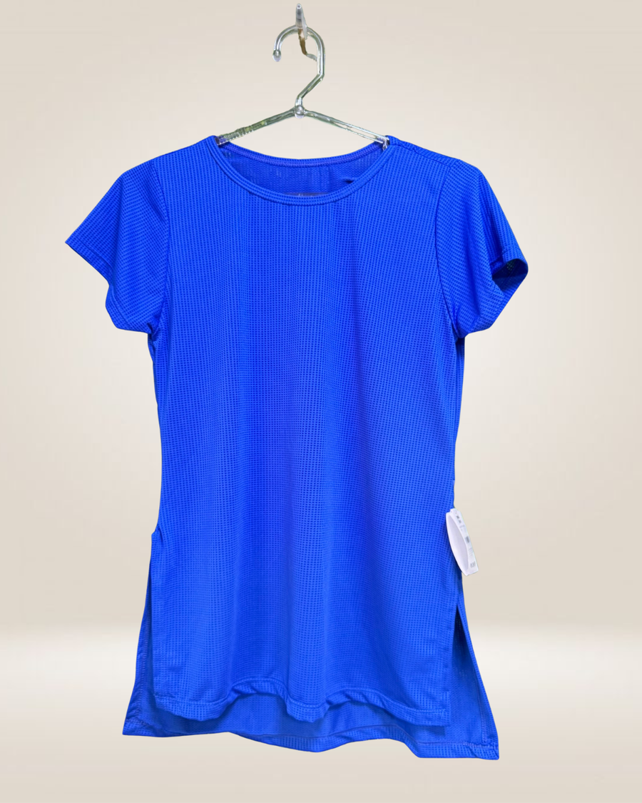 BLUSA DRY FIT - AZUL BIC