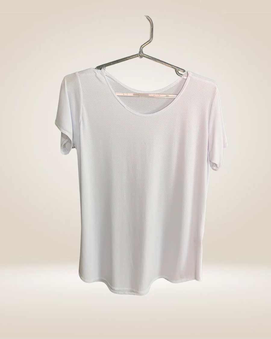 BLUSA POLIAMIDA - BRANCA