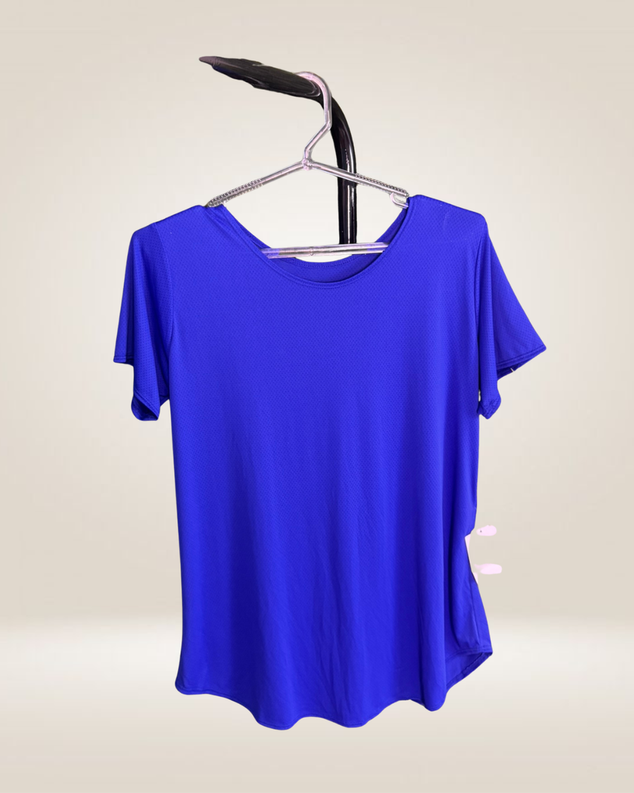 BLUSA POLIAMIDA - AZUL BIC