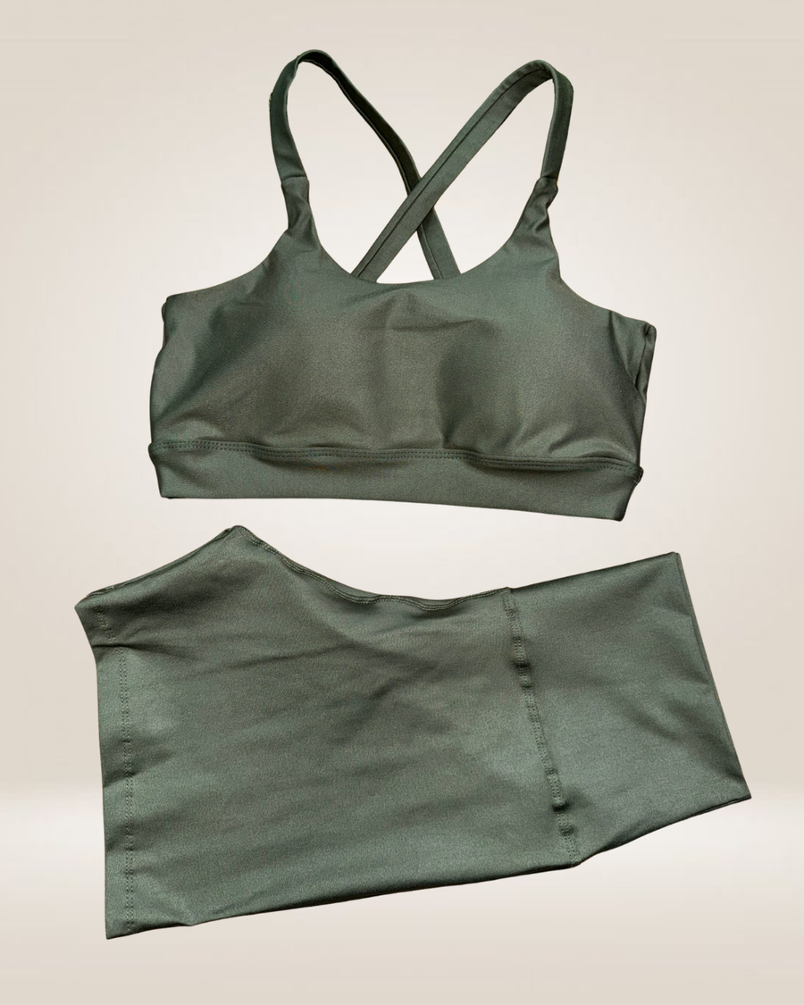 CONJUNTO SHORT CONF - VERDE MUSGO