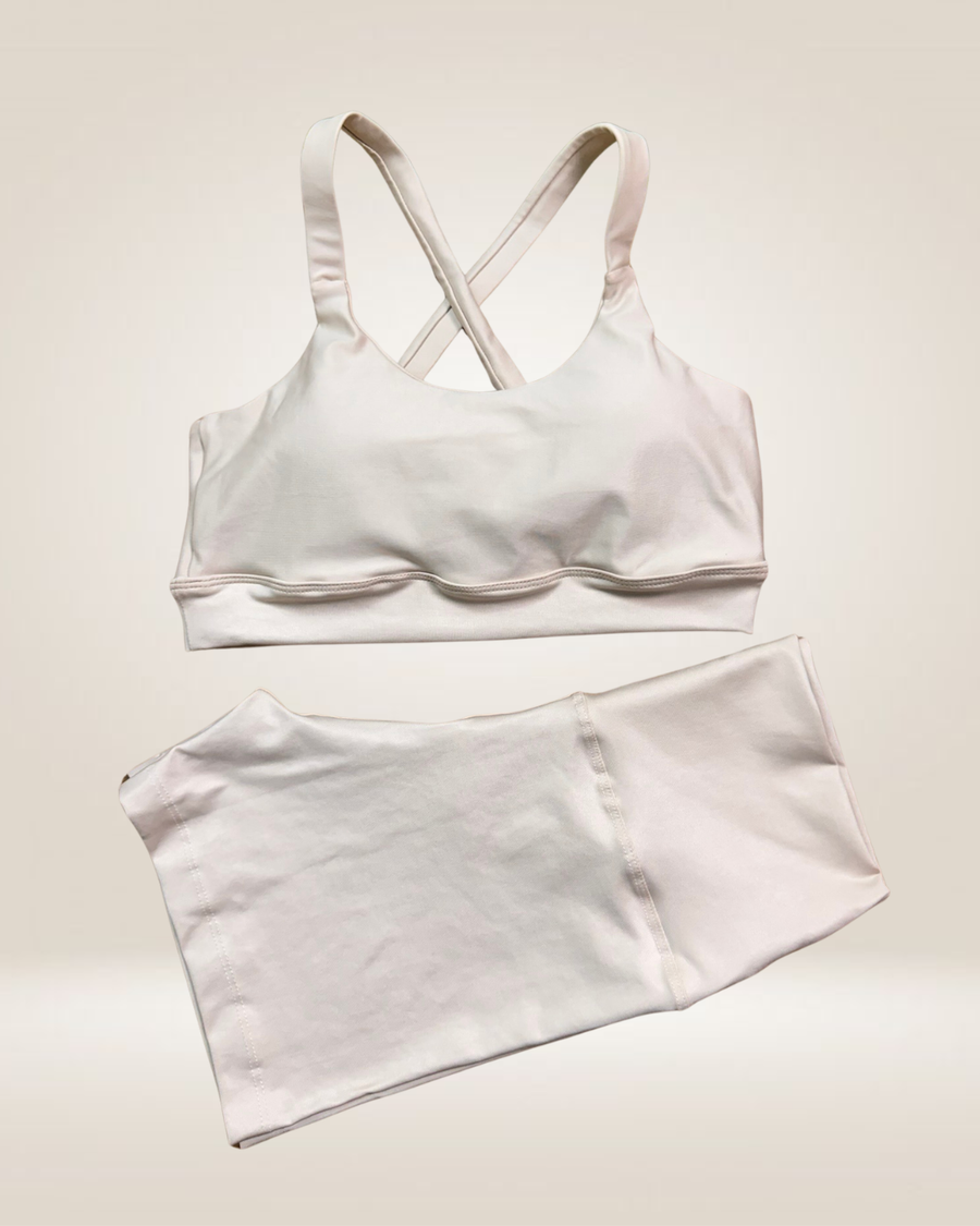 CONJUNTO SHORT CONF - NUDE