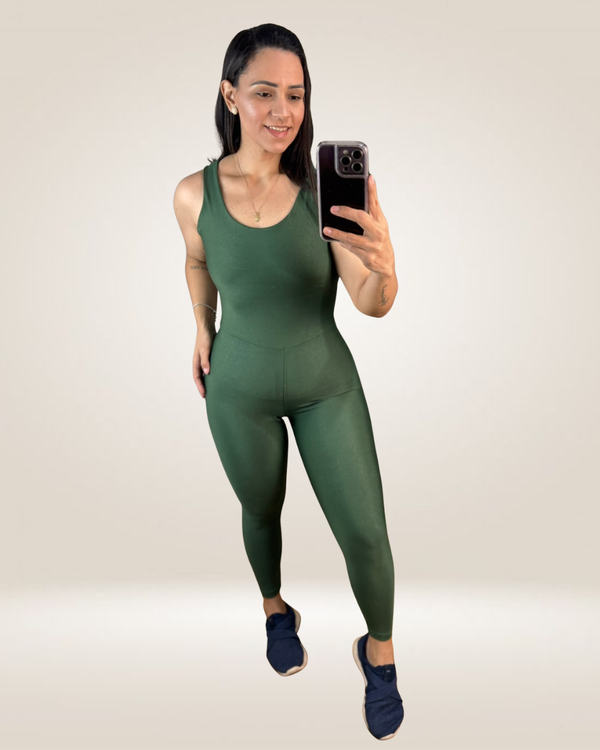 MACACÃO UP - VERDE MILITAR