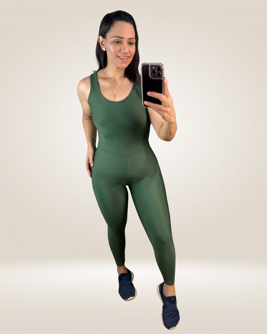MACACÃO UP - VERDE MILITAR