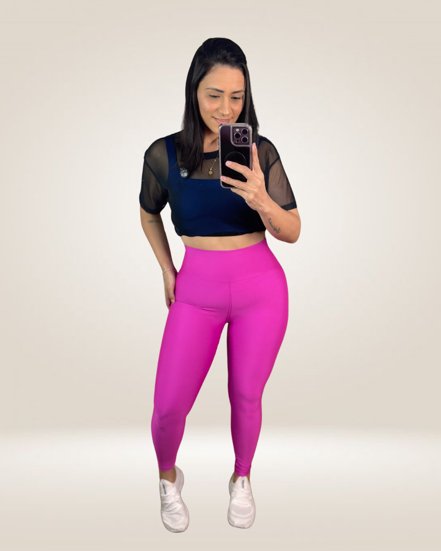 LEGGING SUPLEX ZERO TRANSPARÊNCIA - ROSA