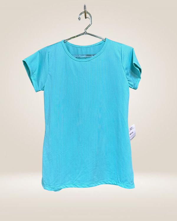 BLUSA DRY FIT - AZUL CELESTE
