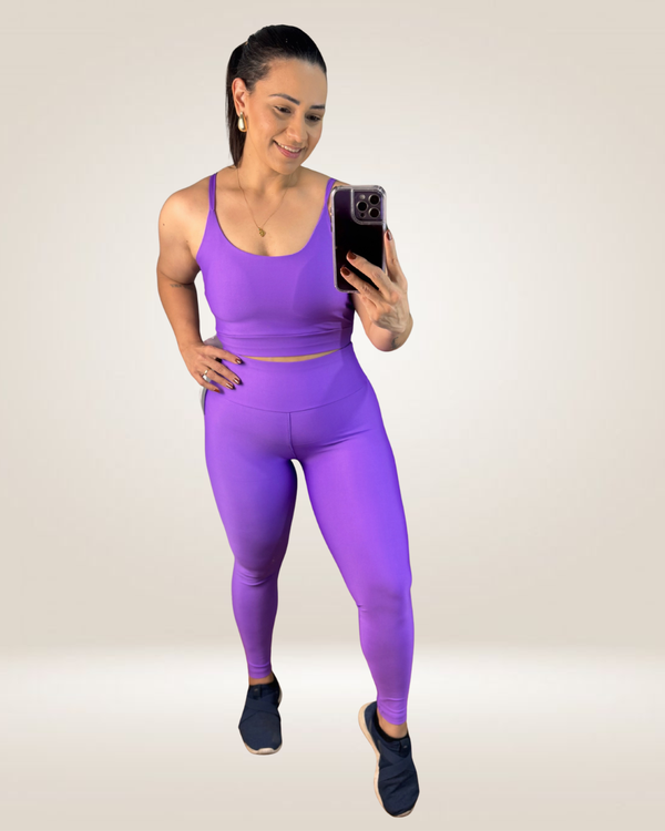 CONJUNTO LEGGING UP - LILAS